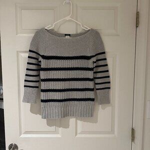 J.Crew cotton chunky crew neck sweater